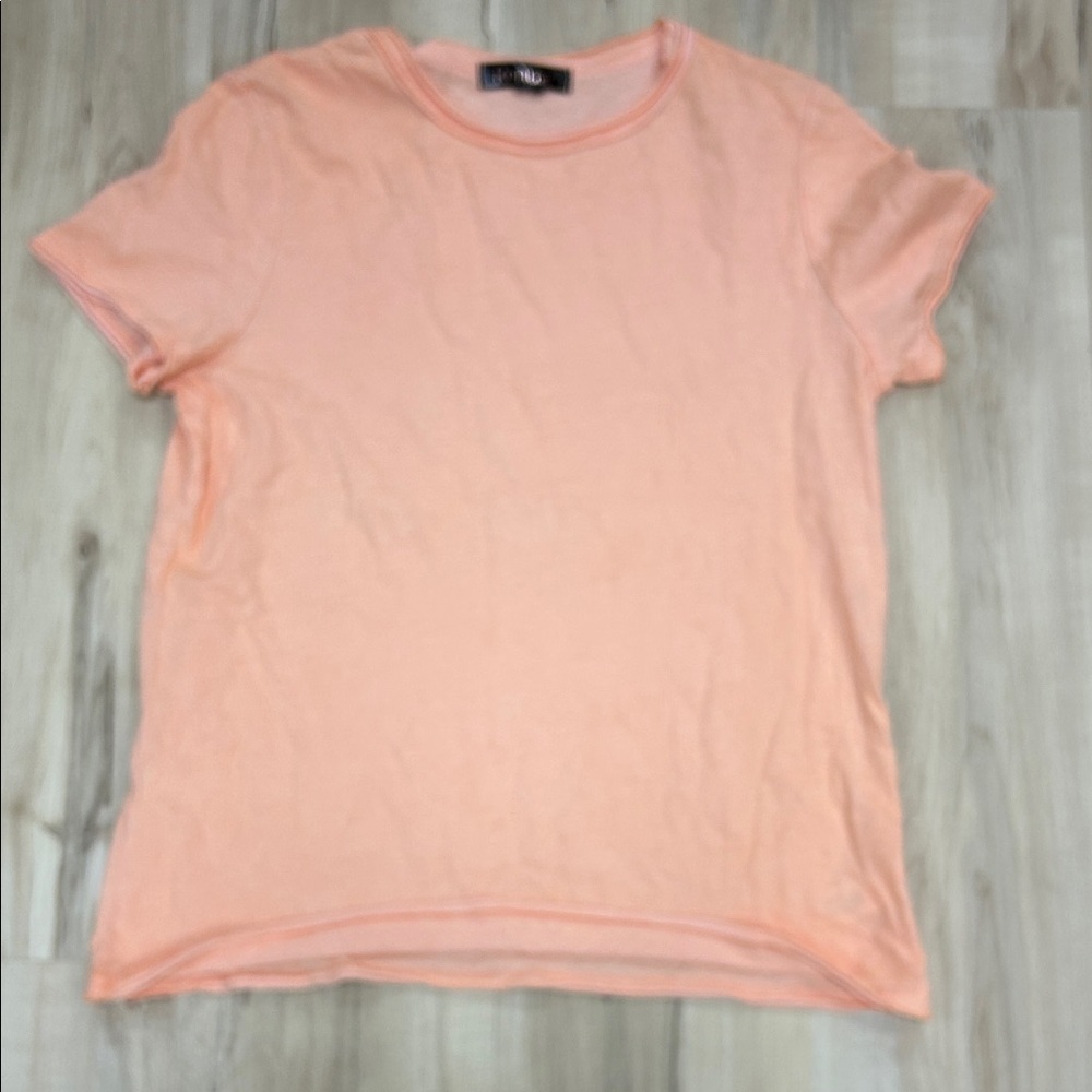 NWOT Renuar Peach‎ Short Sleeve T-Shirt